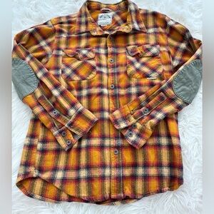 Iron & Resin Multicolor Plaid Button Down Shirt